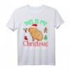 Lustiges Capybara Weihnachten T-Shirt mit Weihnachtsmann und Feiertagsdesign – Perfekt für Tierliebhaber und festliche Anlässe
