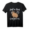 Niedliches Capybara-Mamma-Frauen-T-Shirt – Lustiges Tiermotiv, perfekt als Geschenk für Tierliebhaberinnen zu Weihnachten, Geburtstagen oder Valentinstag