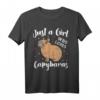 Niedliches Capybara-Mamma-Frauen-T-Shirt – Lustiges Tiermotiv, perfekt als Geschenk für Tierliebhaberinnen zu Weihnachten, Geburtstagen oder Valentinstag