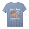 Niedliches Capybara-Mamma-Frauen-T-Shirt – Lustiges Tiermotiv, perfekt als Geschenk für Tierliebhaberinnen zu Weihnachten, Geburtstagen oder Valentinstag