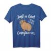 Niedliches Capybara-Mamma-Frauen-T-Shirt – Lustiges Tiermotiv, perfekt als Geschenk für Tierliebhaberinnen zu Weihnachten, Geburtstagen oder Valentinstag