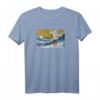 Capybara T-Shirt mit Surfing Capybara - Perfektes Geschenk für Tierliebhaber, Fans und Capybara-Partydekorationen