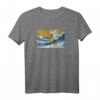 Capybara T-Shirt mit Surfing Capybara - Perfektes Geschenk für Tierliebhaber, Fans und Capybara-Partydekorationen