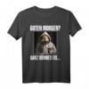 Capybara Kaffee Morgenmenschen T-Shirt - Lustiges Ironisches Design für Morgenmuffel und Kaffeeliebhaber