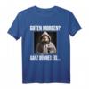 Capybara Kaffee Morgenmenschen T-Shirt - Lustiges Ironisches Design für Morgenmuffel und Kaffeeliebhaber