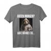 Capybara Kaffee Morgenmenschen T-Shirt - Lustiges Ironisches Design für Morgenmuffel und Kaffeeliebhaber