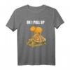 Capybara Ok I Pull Up T-Shirt - Lustiges Tiermotiv für Mama, Papa & Kinder, Perfekt für Tierliebhaber