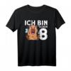 Ich bin schon 8 Geburtstag Wasserschwein Capybara T-Shirt – Perfektes Geschenk für kleine Capybara-Fans zum 8. Geburtstag