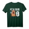 Ich bin schon 8 Geburtstag Wasserschwein Capybara T-Shirt – Perfektes Geschenk für kleine Capybara-Fans zum 8. Geburtstag
