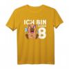 Ich bin schon 8 Geburtstag Wasserschwein Capybara T-Shirt – Perfektes Geschenk für kleine Capybara-Fans zum 8. Geburtstag