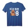 Ich bin schon 8 Geburtstag Wasserschwein Capybara T-Shirt – Perfektes Geschenk für kleine Capybara-Fans zum 8. Geburtstag