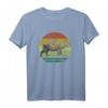 Capybara Retro Style Wasserschwein Vintage T-Shirt – Lustiges Tiermotiv für Natur- und Tierliebhaber, perfekt als Geschenk für Familie & Freunde