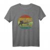 Capybara Retro Style Wasserschwein Vintage T-Shirt – Lustiges Tiermotiv für Natur- und Tierliebhaber, perfekt als Geschenk für Familie & Freunde