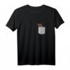 Lustiges Capybara in Ihrer Tasche T-Shirt – Originelles Tiergeschenk für Nagetiere Fans, Tierhalter & Tierliebhaber zu Geburtstagen und Weihnachten