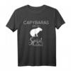 Cute Funny und einzigartiges Capybara Vintage Schriftzug Geschenk T-Shirt – Lustiges Tierliebhaber-Shirt