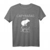 Cute Funny und einzigartiges Capybara Vintage Schriftzug Geschenk T-Shirt – Lustiges Tierliebhaber-Shirt