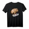 Capybara Playing Video Game Wildlife Animal Capybara Gamers T-Shirt – Perfektes Geschenk für Gamer, Tierliebhaber & Anlassideen