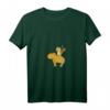 Damen Capybara T-Shirt mit Eichhörnchen - Leichtes V-Ausschnitt T-Shirt mit Tiermotiv, perfekt für Tierliebhaberinnen