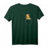 Capybara in Brusttasche T-Shirt - Lustiges Tiermotiv für Tierliebhaber und Capybara-Besitzer