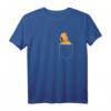 Capybara in Brusttasche T-Shirt - Lustiges Tiermotiv für Tierliebhaber und Capybara-Besitzer