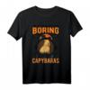 Capybara Wasserschwein T-Shirt - Lustiges Tiermotiv für Capybara-Besitzer & Tierliebhaber