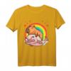 Capybara Kawaii Blobfisch Wasserschwein Mit Herzen - Lustiges Tiermotiv T-Shirt für Tierliebhaber, Kinder und Erwachsene