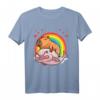 Capybara Kawaii Blobfisch Wasserschwein Mit Herzen - Lustiges Tiermotiv T-Shirt für Tierliebhaber, Kinder und Erwachsene