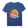 Capybara Kawaii Blobfisch Wasserschwein Mit Herzen - Lustiges Tiermotiv T-Shirt für Tierliebhaber, Kinder und Erwachsene