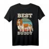 Cavalier King Charles Spaniel Besitzer T-Shirt - Züchter & Hundefreunde Geschenk mit Best Buddy Schrift