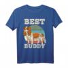 Cavalier King Charles Spaniel Besitzer T-Shirt - Züchter & Hundefreunde Geschenk mit Best Buddy Schrift