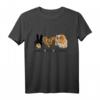 Friedensliebe Cavalier Hund T-Shirt - Perfektes Geschenk für Cavalier King Charles Spaniel Liebhaber, Hundemütter & -väter zu Weihnachten, Geburtstag & Anlässen