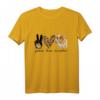 Friedensliebe Cavalier Hund T-Shirt - Perfektes Geschenk für Cavalier King Charles Spaniel Liebhaber, Hundemütter & -väter zu Weihnachten, Geburtstag & Anlässen