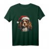 Cavalier King Charles Spaniel mit Weihnachtsmütze T-Shirt - Festliches Hundeshirt für Weihnachten & Hundeliebhaber
