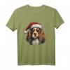 Cavalier King Charles Spaniel mit Weihnachtsmütze T-Shirt - Festliches Hundeshirt für Weihnachten & Hundeliebhaber