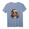 Cavalier King Charles Spaniel mit Weihnachtsmütze T-Shirt - Festliches Hundeshirt für Weihnachten & Hundeliebhaber