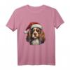 Cavalier King Charles Spaniel mit Weihnachtsmütze T-Shirt - Festliches Hundeshirt für Weihnachten & Hundeliebhaber
