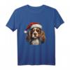 Cavalier King Charles Spaniel mit Weihnachtsmütze T-Shirt - Festliches Hundeshirt für Weihnachten & Hundeliebhaber
