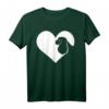 CKC Herz Silhouette Cavalier King Charles Spaniel T-Shirt – Lustiges Hundemotiv für Hundeliebhaber, Geburtstags- & Weihnachtsgeschenk