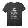 It's not dog hair, Cavalier King Charles T-Shirt – Humorvolles Hundemotiv für Hundehalter & Cavalier Fans
