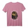 Damen King Charles Cavalier T-Shirt mit V-Ausschnitt – Perfekt für Hundeliebhaberinnen und Geburtstagsgeschenke für Hundemütter und Hundeväter