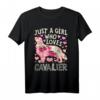 Nur ein Mädchen, das Hund liebt - Niedliches Cavalier King Charles Spaniel T-Shirt für Hundeliebhaberinnen & Tierfreunde