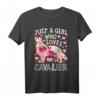Nur ein Mädchen, das Hund liebt - Niedliches Cavalier King Charles Spaniel T-Shirt für Hundeliebhaberinnen & Tierfreunde