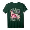 Nur ein Mädchen, das Hund liebt - Niedliches Cavalier King Charles Spaniel T-Shirt für Hundeliebhaberinnen & Tierfreunde