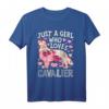 Nur ein Mädchen, das Hund liebt - Niedliches Cavalier King Charles Spaniel T-Shirt für Hundeliebhaberinnen & Tierfreunde