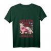 Damen Cavalier King Charles Spaniel Just A Girl Who Loves Dog T-Shirt mit V-Ausschnitt – Niedliches Hundeliebhaber-Shirt mit Blumenmotiv für Damen
