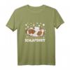 Offizielles Schlafshirt mit Cavalier King Charles Spaniel - Kuscheliger Langarm-Schlafanzug für Kinder, Frauen und Männer
