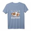 Offizielles Schlafshirt mit Cavalier King Charles Spaniel - Kuscheliger Langarm-Schlafanzug für Kinder, Frauen und Männer