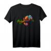 Chamäleon Eidechse Regenbogen T-Shirt - Buntes Tiermotiv für Reptilien- und Naturfreunde