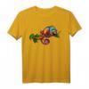 Chamäleon Eidechse Regenbogen T-Shirt - Buntes Tiermotiv für Reptilien- und Naturfreunde