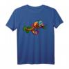 Chamäleon Eidechse Regenbogen T-Shirt - Buntes Tiermotiv für Reptilien- und Naturfreunde